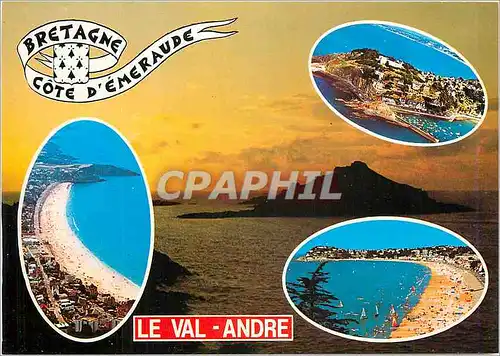 Cartes postales moderne Bretagne Cote d'Emeraude Le Val Andre