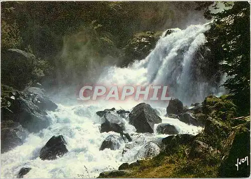 Cartes postales moderne Cauterets Hautes Pyrenees Cascade du Lutour