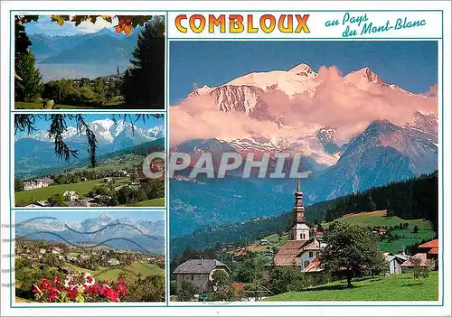 Cartes postales moderne Au Pays du Mont Blanc Combloux Hte Savoie
