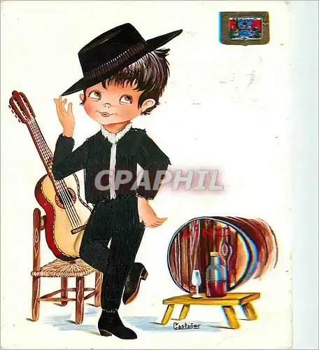 Cartes postales moderne Folklore Enfant Sevilla