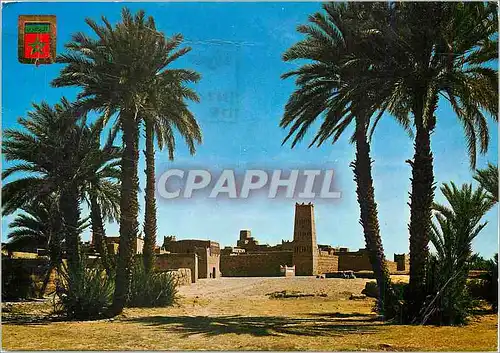 Cartes postales moderne Maroc Typique Village du Desert