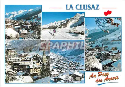 Cartes postales moderne La Clusaz Hte Savoie