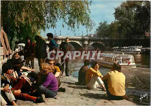 Cartes postales moderne Paris Les Quais de la Seine et le Pont Neuf