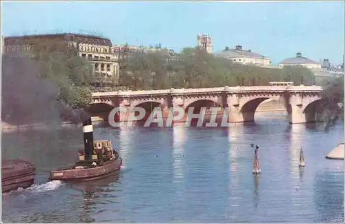 Cartes postales moderne Paris La Seine Bateau