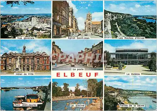 Cartes postales moderne Elbeuf Seine Maritime