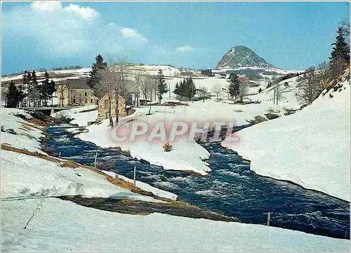 Cartes postales moderne Le Gerbier sous la neige