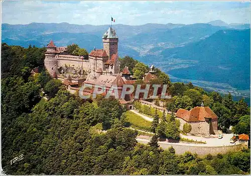 Moderne Karte Chateau du Haut Koenigsbourg Bas Rhin Die Hohkoenigsbourg