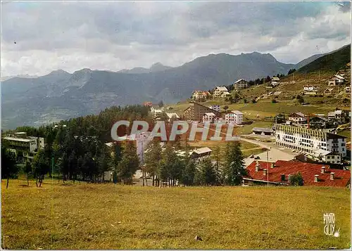 Moderne Karte Valberg Alpes Maritimes La Chaine des Alpes