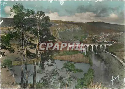 Cartes postales moderne Clecy Calvados Panorama du Viaduc