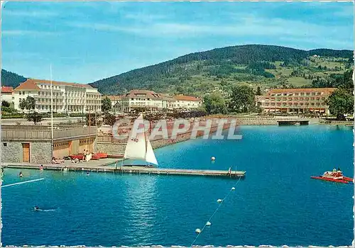 Cartes postales moderne Gerardmer Vosges Le Lac l'Esplanade et les Hotels