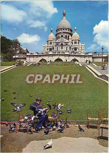 Cartes postales moderne Paris Le Sacre Coeur