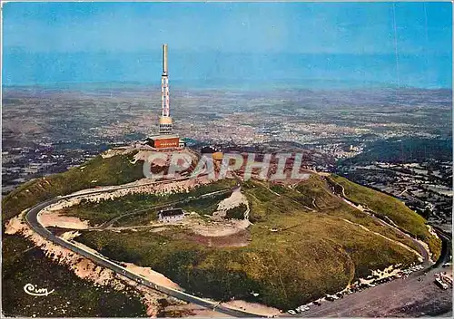 Cartes postales moderne France Touristique Vue aerienne Le Puy de Dome La Tour de Television