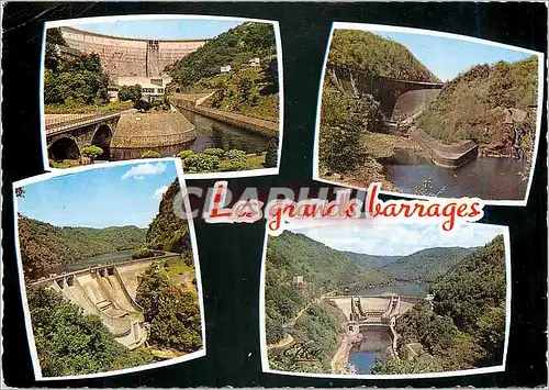Cartes postales moderne Les Grands Barrages de la Dordogne Chastang L'Aigle