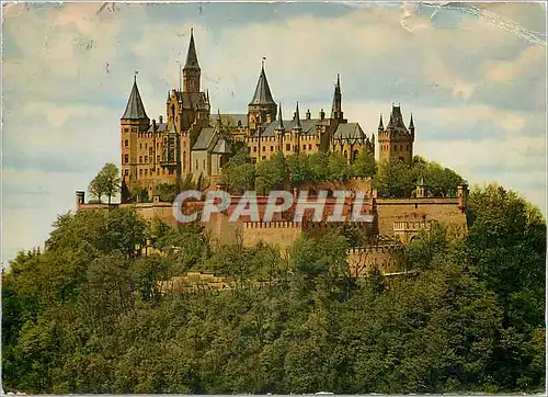 Cartes postales moderne Burg Hohenzollern Blick vom zellerhorn