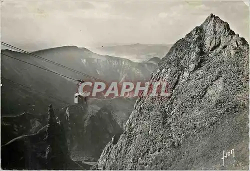 Cartes postales moderne Le Mont Dore Puy de Dome Le Teleferique du Sancy