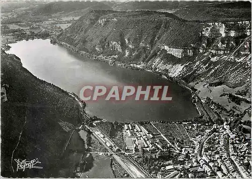 Cartes postales moderne Nantua Ain Vue aerienne Vue generale Le Lac