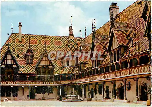 Cartes postales moderne Beaune Cote d'Or Hotel Dieu Cour d'Honneur
