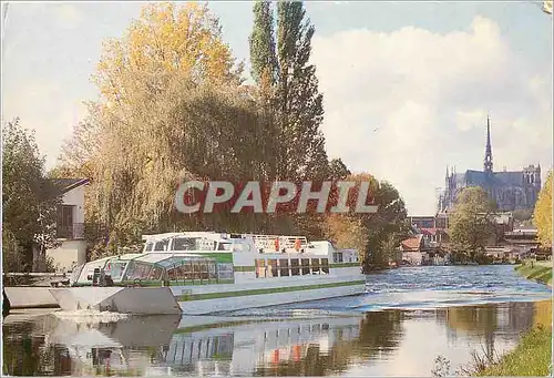 Cartes postales moderne Bateau Restaurant Le Picardie Croisieres sur Somme au depart d'Amiens