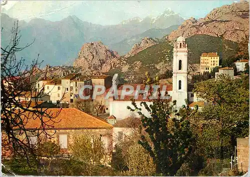 Cartes postales moderne La Corse oasis de Beaute Piana Joli Bourg dans un site d'une exceptionnelle beaute