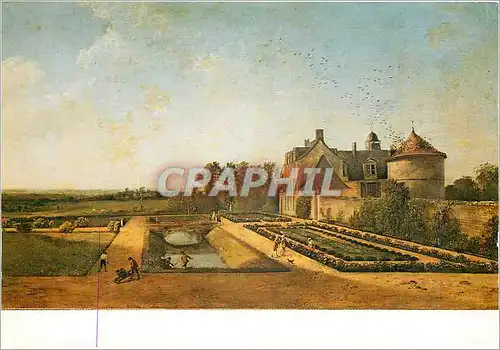 Cartes postales moderne Tours Musee des Beaux Arts Jean Pierre Houel Vue de Paradis pres de Chanteloup