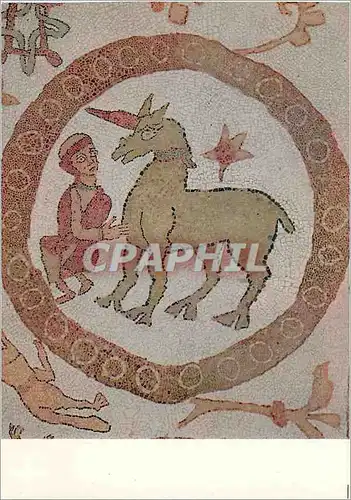 Cartes postales moderne Otranto Liocorno con uomo Cattedrale Mosaico pavimentale Licorne