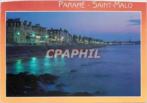 Cartes postales moderne Parame Saint Malo Ille et Vilaine La plage et les thermes marins