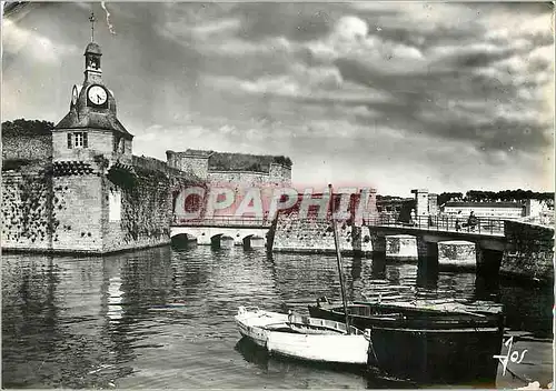 Moderne Karte Concarneau Finistere L'Entree de la Ville