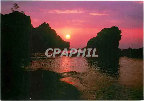 Cartes postales moderne Coucher de soleil