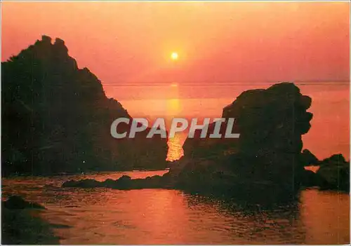 Cartes postales moderne Coucher de soleil