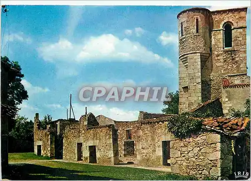 Moderne Karte Oradour sur Glane Haute Vienne Cite martyre