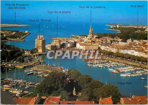Cartes postales moderne La Rochelle Charente Maritime Vue generale du port