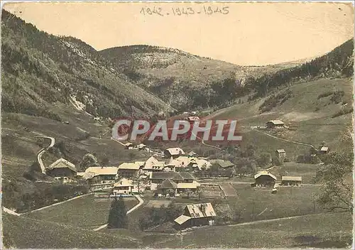 Cartes postales moderne Les jolins coins de Savoie Le Reponsoir Vue generale et les Chalets de Romme