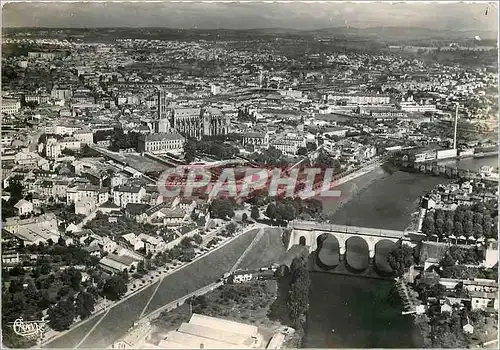Cartes postales moderne Limoges Hte Vienne Vue aerienne sur la VIlle et la Vienne