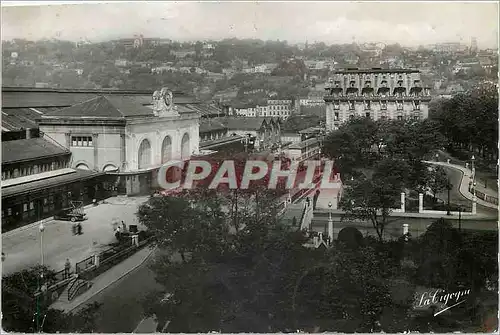 Cartes postales moderne Lyon Gare de Perrache et Coteau de St Foy