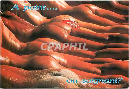 Moderne Karte A point ou saignant