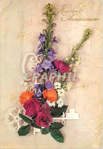 Cartes postales moderne Heureux Anniversaire