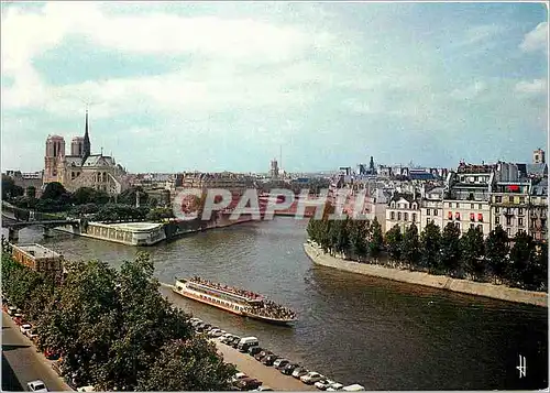 Cartes postales moderne Paris France La Seine et la Cathedrale Notre Dame