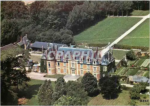 Moderne Karte Tourville sur Arques Seine Maritime Environs de Dieppe Chateau Miromesnil Vue generale