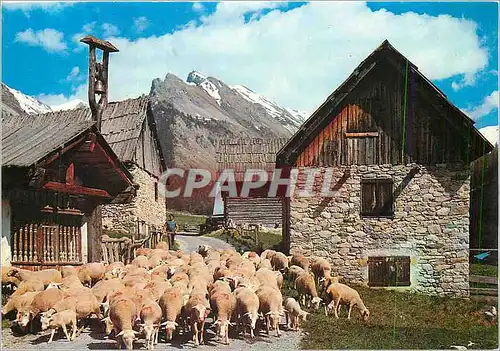 Cartes postales moderne Parc Regional du Queyras Chapelle et hameau de la Cime du Melezet