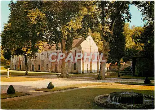 Moderne Karte Abbaye de Fontenay La Forge