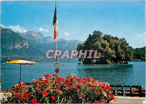 Cartes postales moderne Tout est merveilleux dans ce pays de reve aux rives riantes et colorees coupees par le trait azu