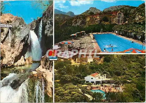 Cartes postales moderne Callosa de Ensarria Alicante Fuentes del Algar Piscina