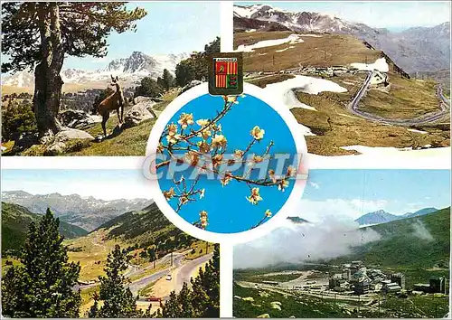 Moderne Karte Valld d'Andorra