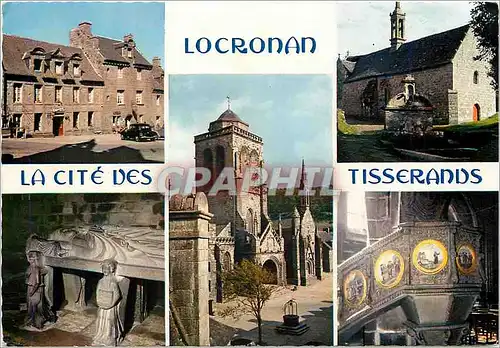 Cartes postales moderne Locronan La cite des tisserands