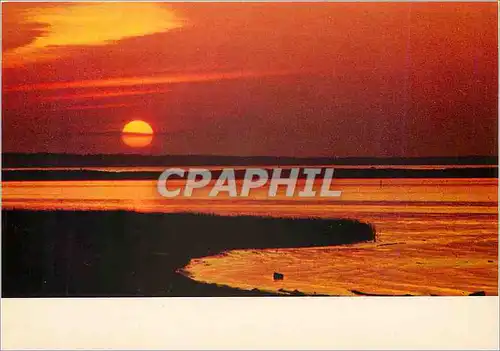 Cartes postales moderne Coucher de soleil