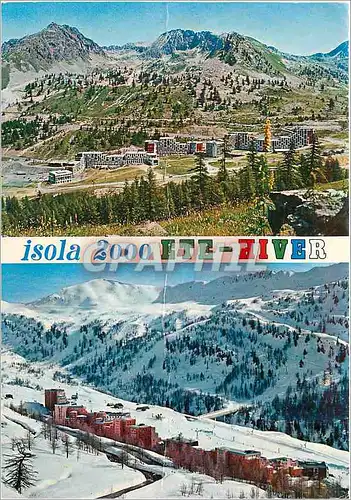 Cartes postales moderne Isola 2000 Cote d'Azur French Riviera Alpes du Sud