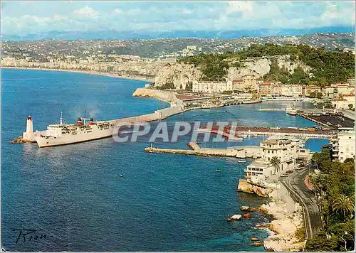 Cartes postales moderne Nice Le Car Ferry partant pour la Corse
