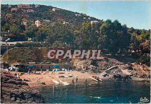 Moderne Karte La Cote d'Azur Varoise Les Calanques des Issambres Var Une Plage