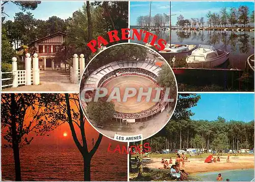 Cartes postales moderne Parentis Landes