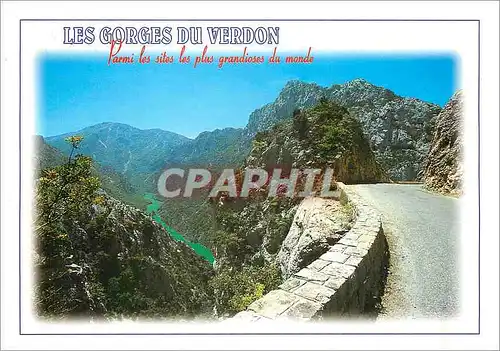 Cartes postales moderne Les Gorges du Verdon Au coeur de la Provence